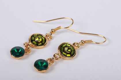 Antique Olivine Earring Gold